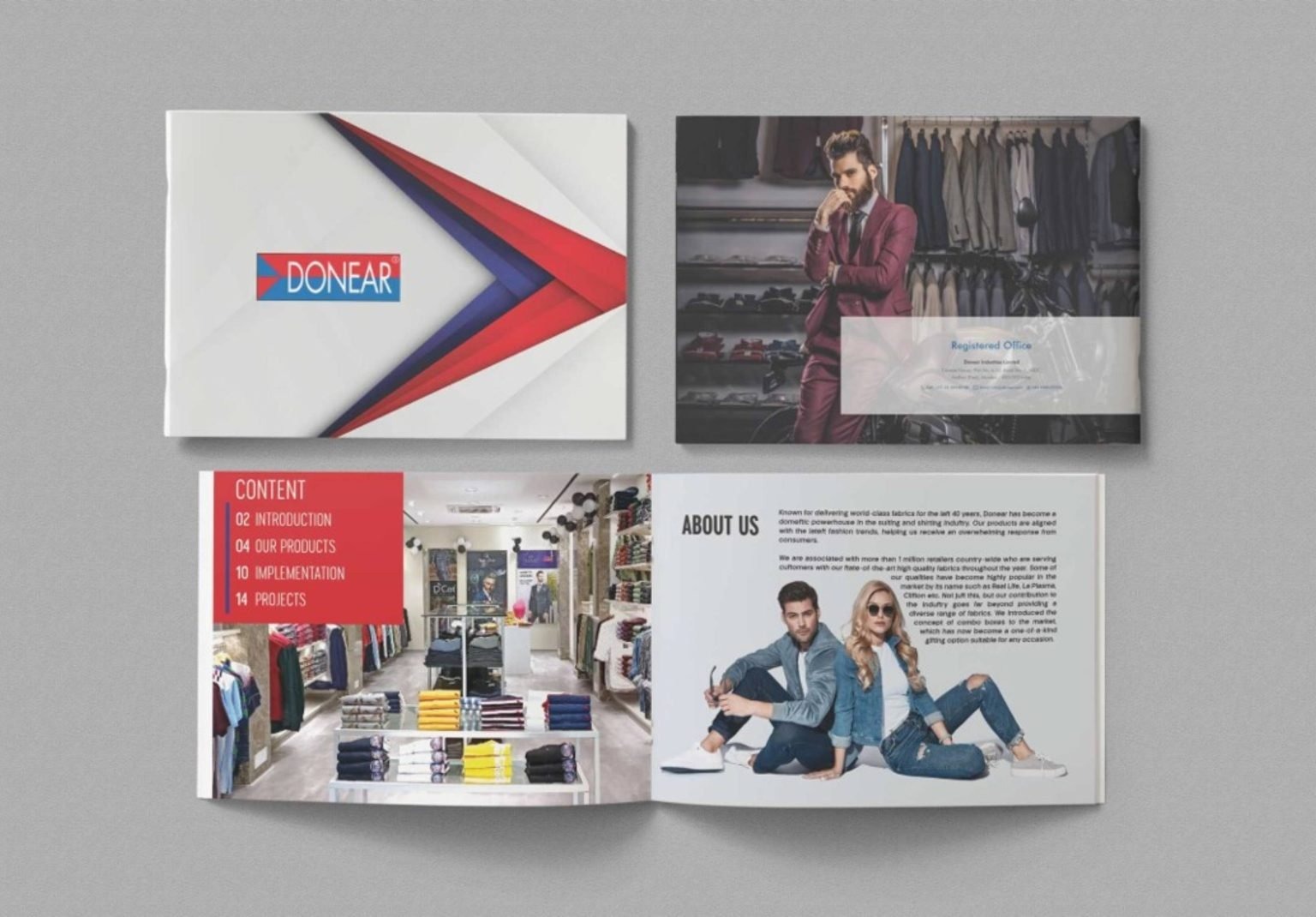 Donear Catalogue Design