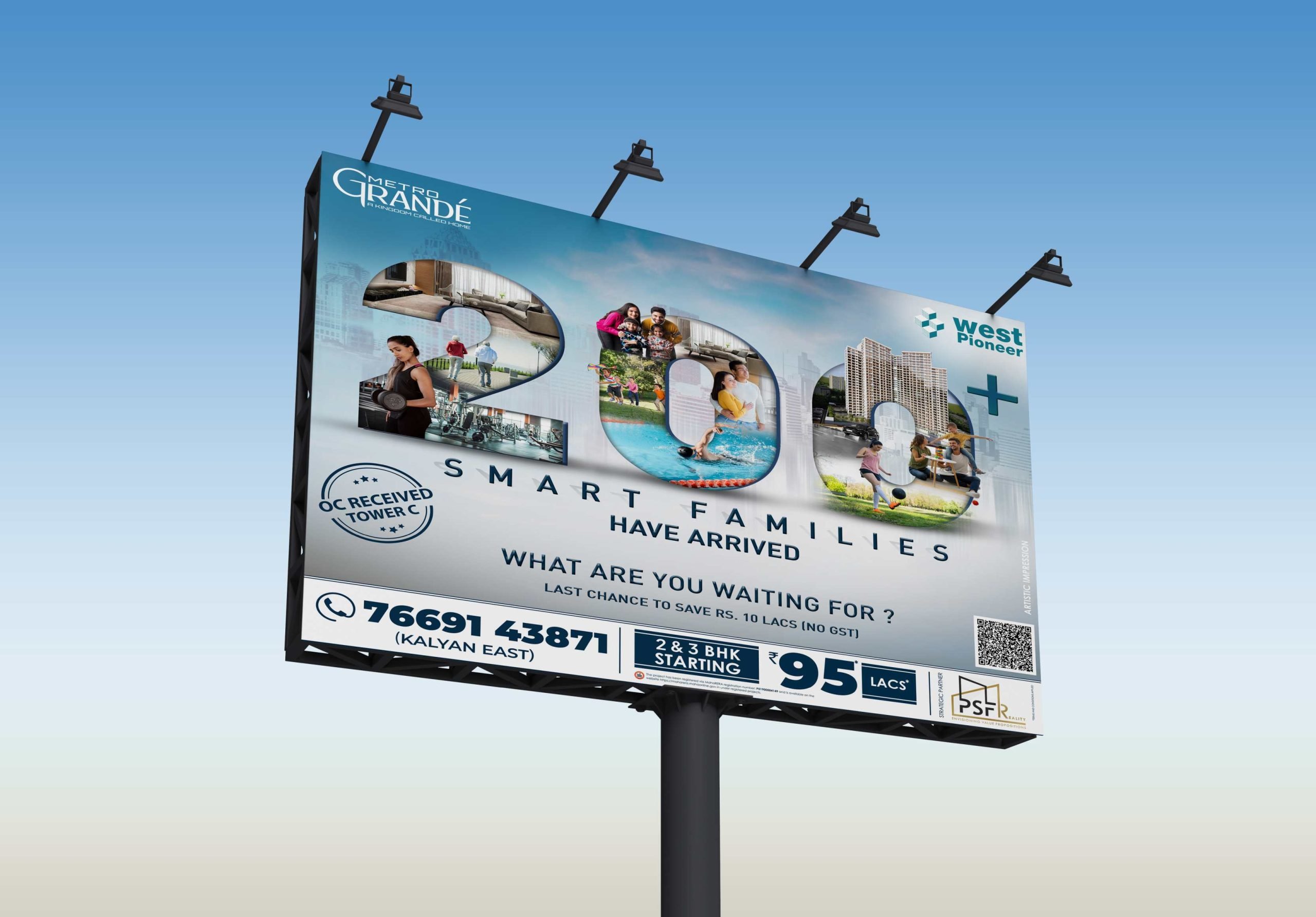 metro Grande Hoarding - Mind Frame India