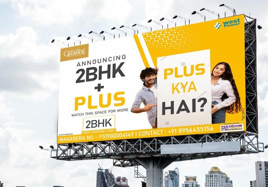 metro Grande Hoarding - Mind Frame India