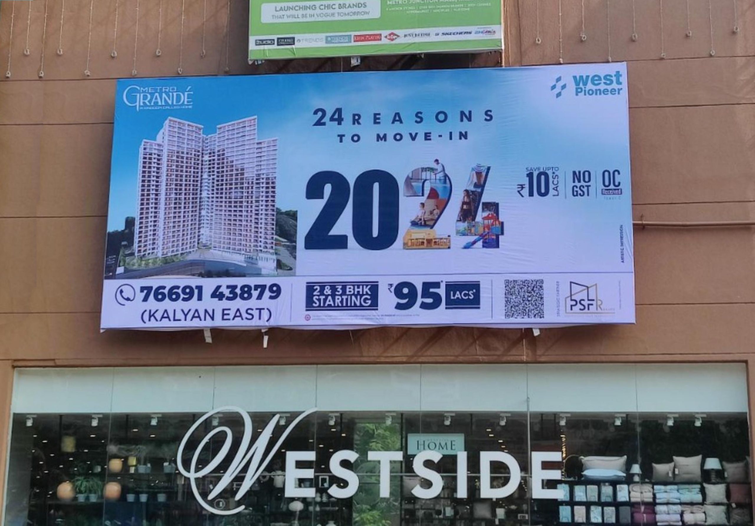 Metro Grande Hoarding - Mind Frame India